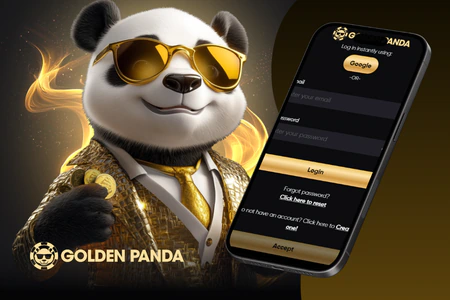 Golden panda registration and login
